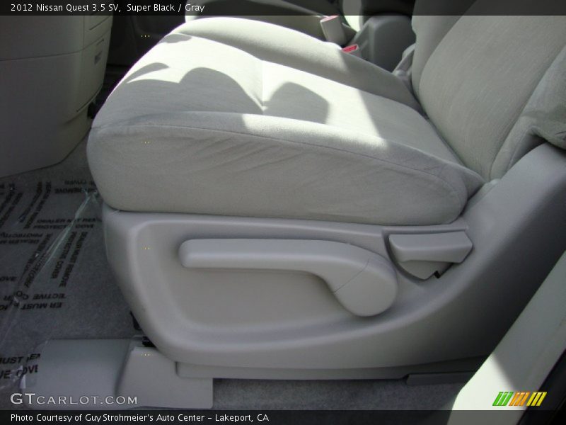 Super Black / Gray 2012 Nissan Quest 3.5 SV