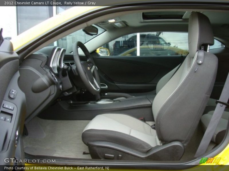  2012 Camaro LT Coupe Gray Interior