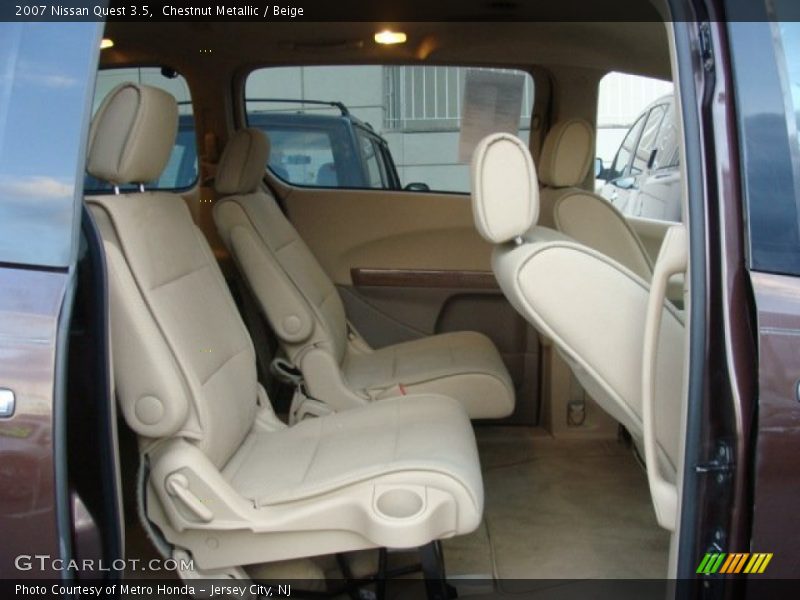 Rear Seat of 2007 Quest 3.5