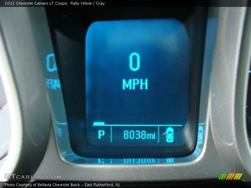 Rally Yellow / Gray 2012 Chevrolet Camaro LT Coupe