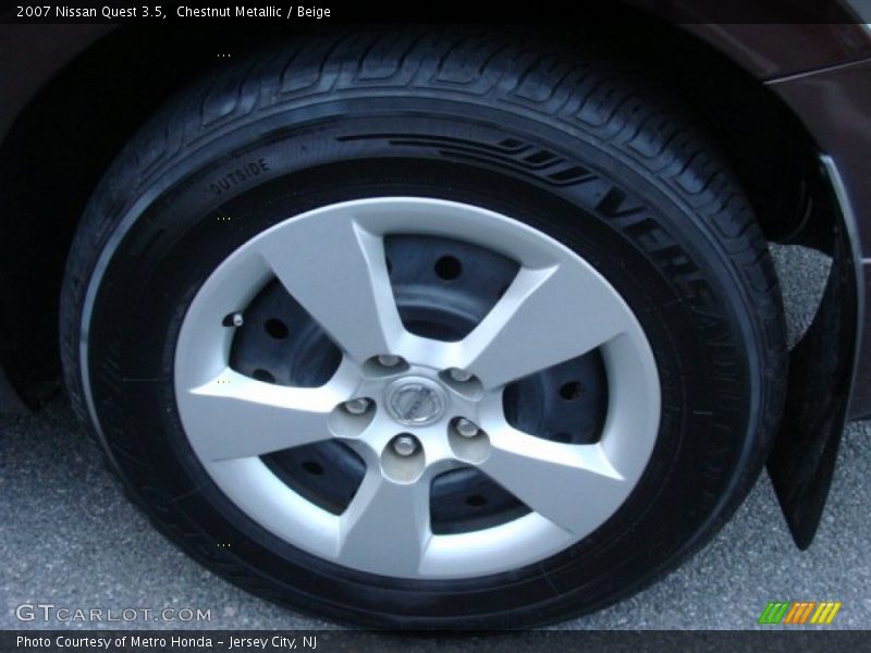  2007 Quest 3.5 Wheel