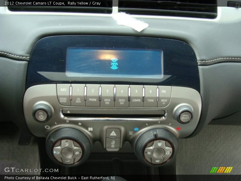 Controls of 2012 Camaro LT Coupe