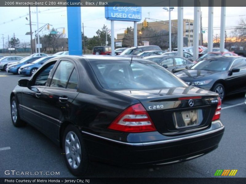 Black / Black 2006 Mercedes-Benz C 280 4Matic Luxury