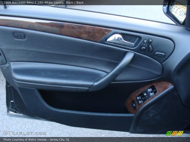 Black / Black 2006 Mercedes-Benz C 280 4Matic Luxury