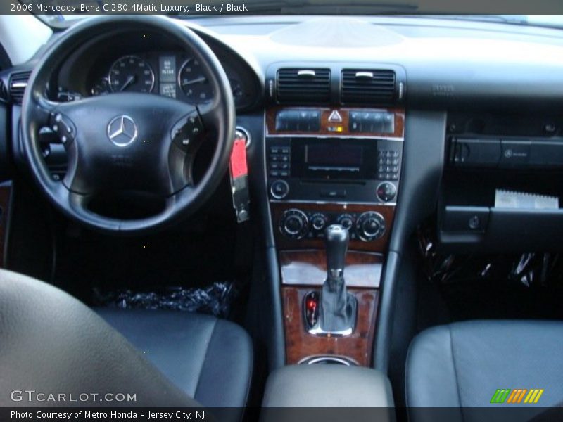Black / Black 2006 Mercedes-Benz C 280 4Matic Luxury