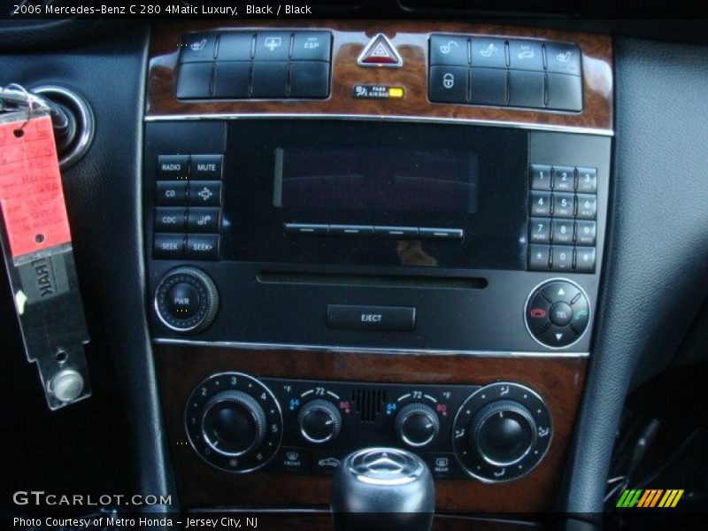 Black / Black 2006 Mercedes-Benz C 280 4Matic Luxury