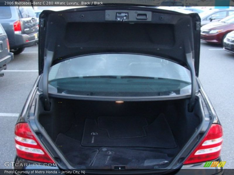 Black / Black 2006 Mercedes-Benz C 280 4Matic Luxury