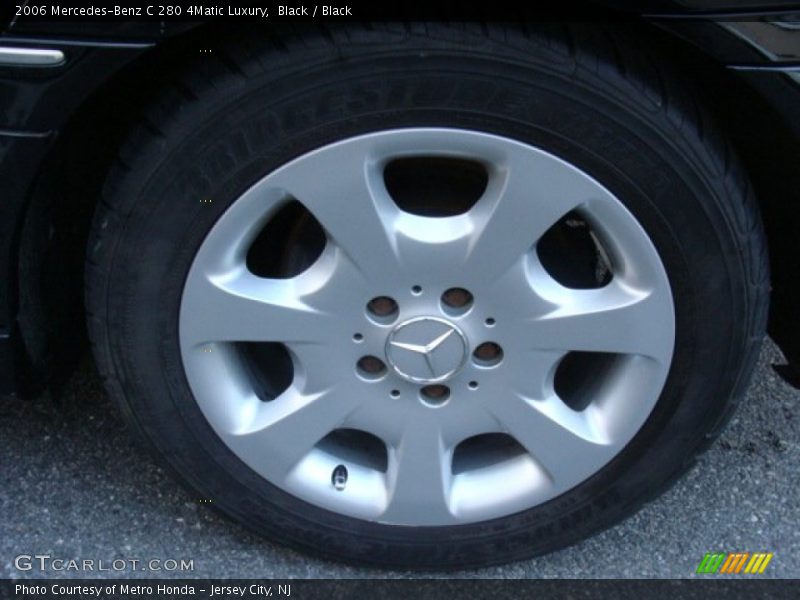 Black / Black 2006 Mercedes-Benz C 280 4Matic Luxury