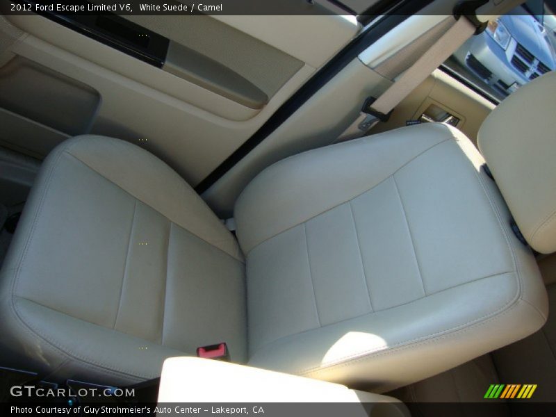 White Suede / Camel 2012 Ford Escape Limited V6
