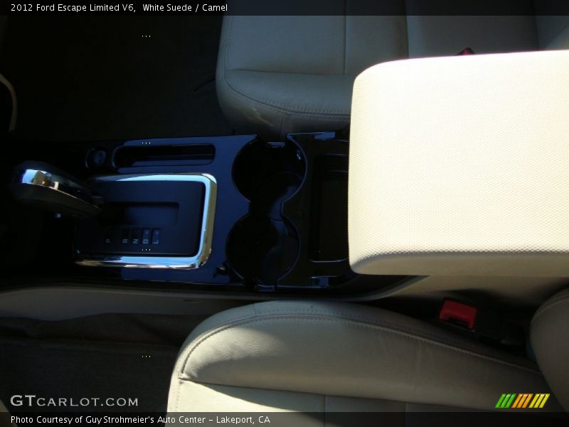White Suede / Camel 2012 Ford Escape Limited V6