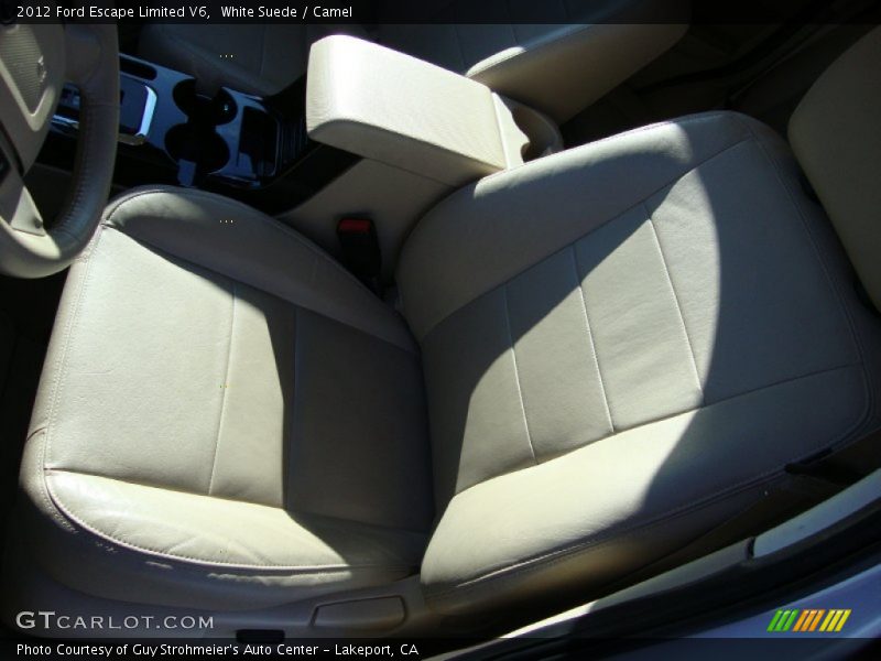 White Suede / Camel 2012 Ford Escape Limited V6