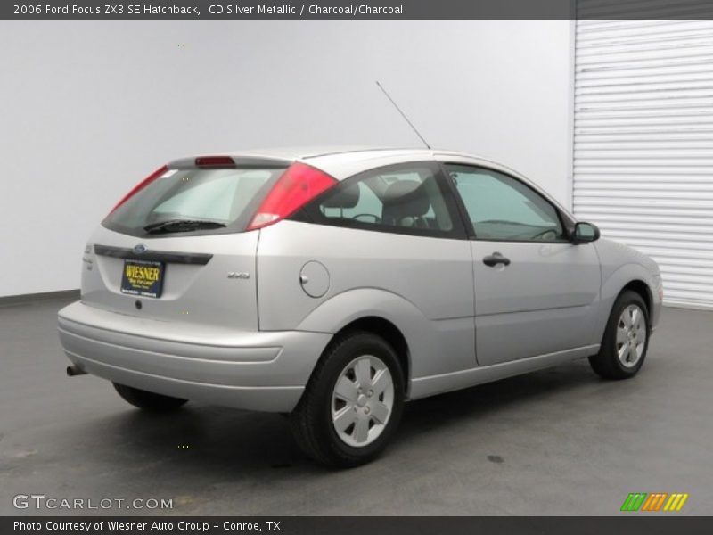 CD Silver Metallic / Charcoal/Charcoal 2006 Ford Focus ZX3 SE Hatchback