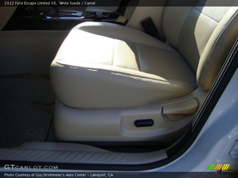 White Suede / Camel 2012 Ford Escape Limited V6