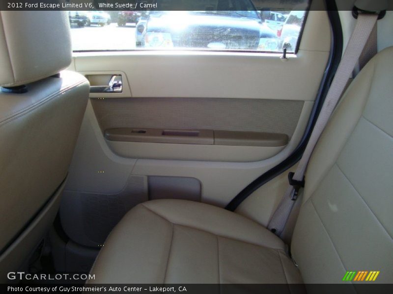 White Suede / Camel 2012 Ford Escape Limited V6