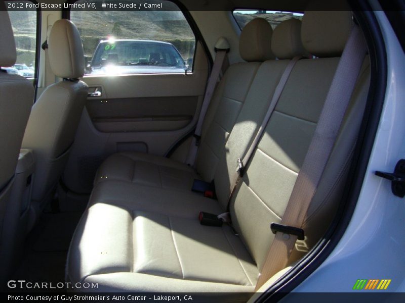 White Suede / Camel 2012 Ford Escape Limited V6