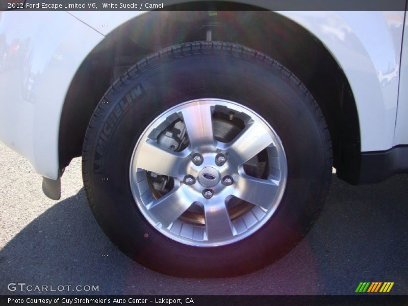 White Suede / Camel 2012 Ford Escape Limited V6