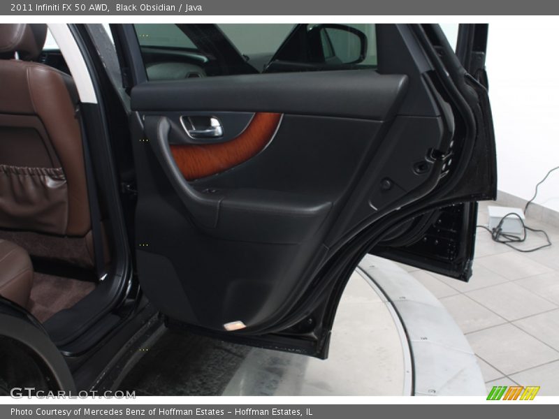 Black Obsidian / Java 2011 Infiniti FX 50 AWD
