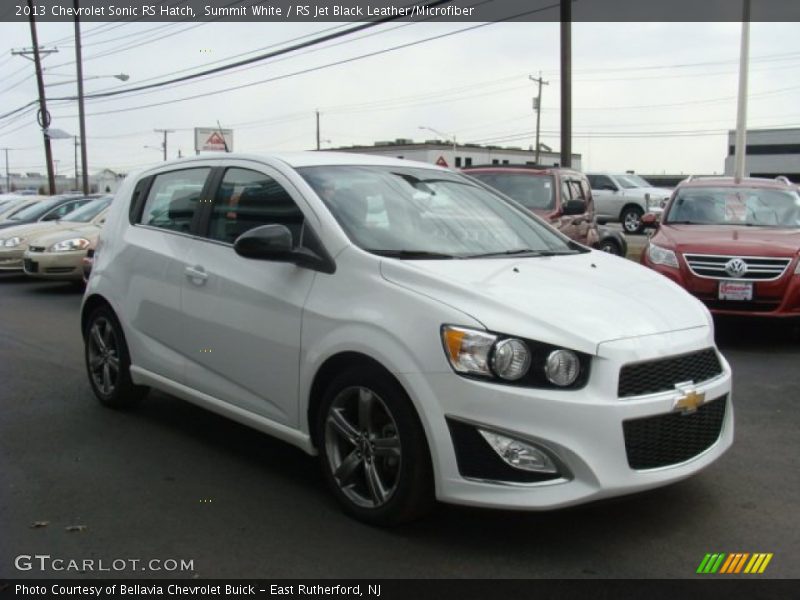 Front 3/4 View of 2013 Sonic RS Hatch