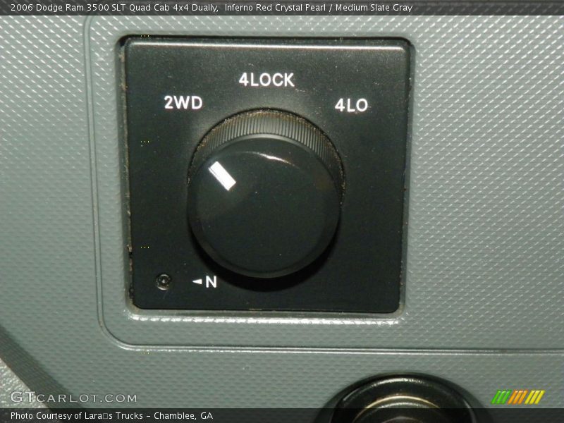 Inferno Red Crystal Pearl / Medium Slate Gray 2006 Dodge Ram 3500 SLT Quad Cab 4x4 Dually