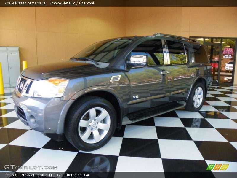Smoke Metallic / Charcoal 2009 Nissan Armada LE