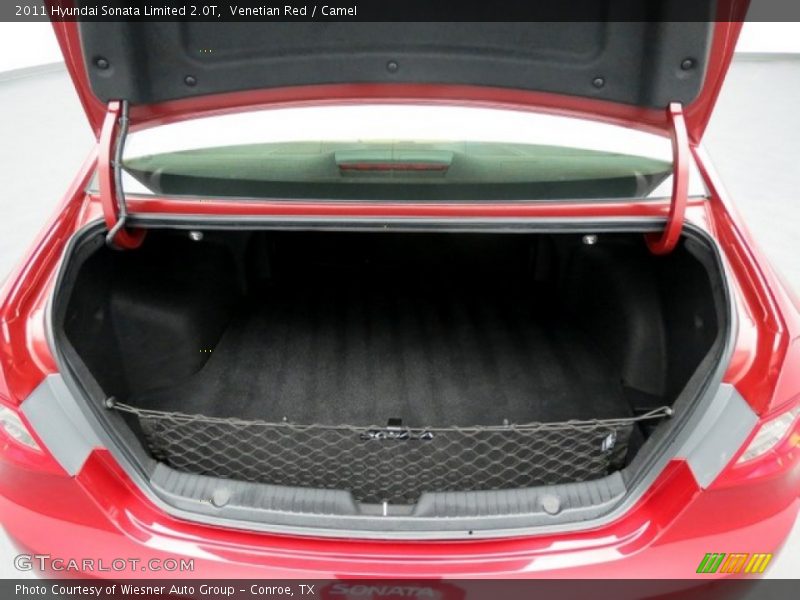 Venetian Red / Camel 2011 Hyundai Sonata Limited 2.0T