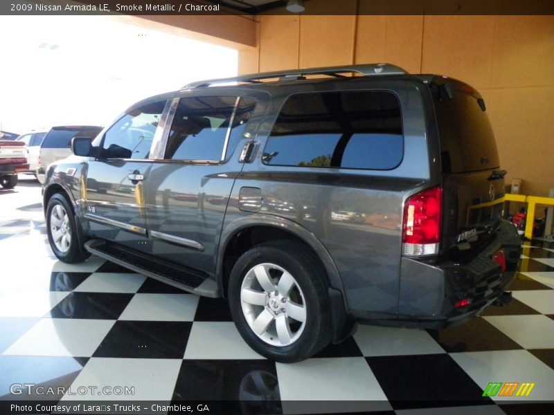Smoke Metallic / Charcoal 2009 Nissan Armada LE