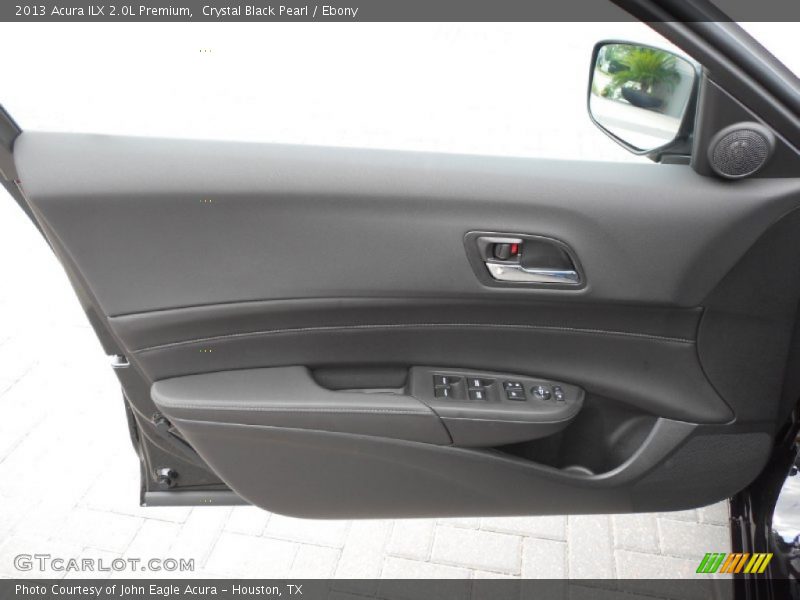 Crystal Black Pearl / Ebony 2013 Acura ILX 2.0L Premium