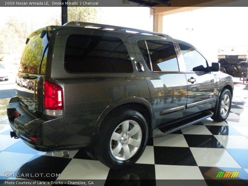 Smoke Metallic / Charcoal 2009 Nissan Armada LE