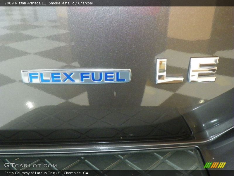 Smoke Metallic / Charcoal 2009 Nissan Armada LE