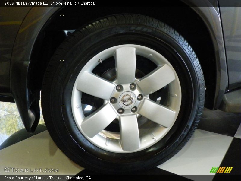 Smoke Metallic / Charcoal 2009 Nissan Armada LE
