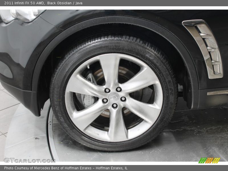 Black Obsidian / Java 2011 Infiniti FX 50 AWD