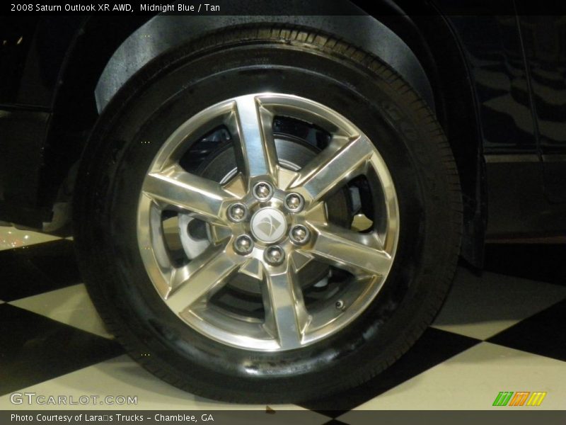Midnight Blue / Tan 2008 Saturn Outlook XR AWD