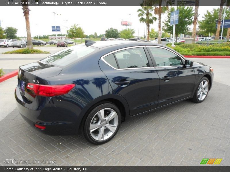 Crystal Black Pearl / Ebony 2013 Acura ILX 2.0L Technology