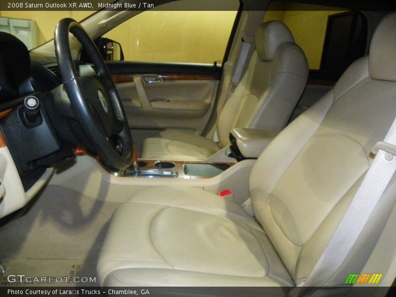 Midnight Blue / Tan 2008 Saturn Outlook XR AWD