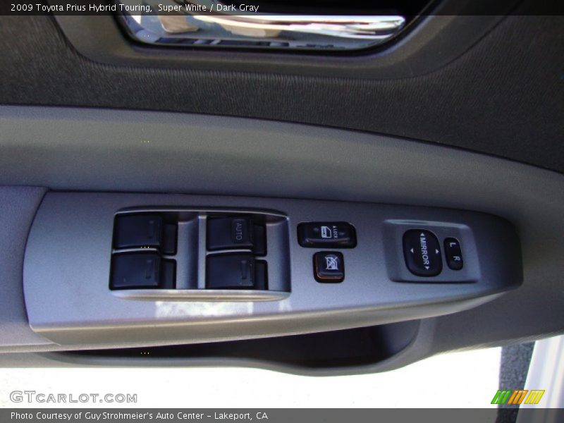 Super White / Dark Gray 2009 Toyota Prius Hybrid Touring