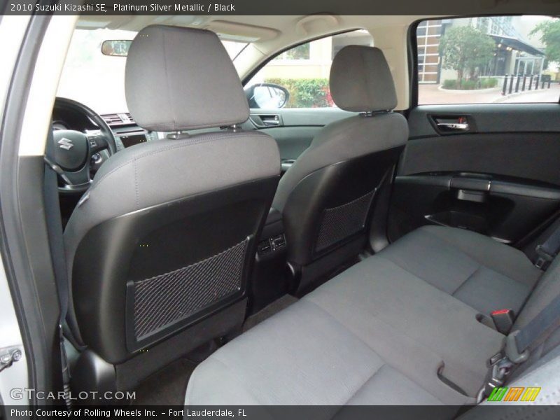 Rear Seat of 2010 Kizashi SE