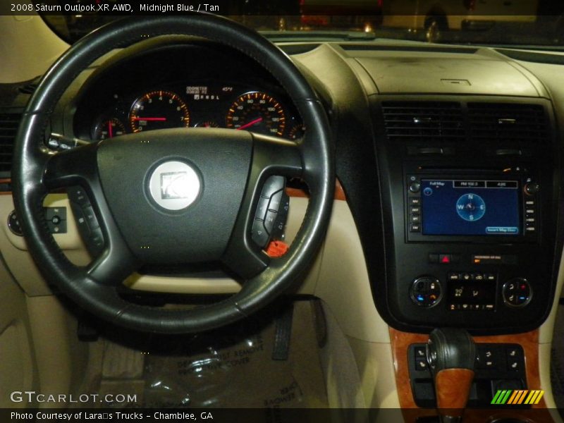Midnight Blue / Tan 2008 Saturn Outlook XR AWD