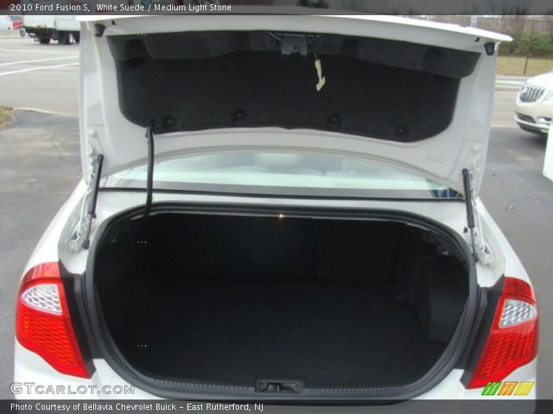 White Suede / Medium Light Stone 2010 Ford Fusion S
