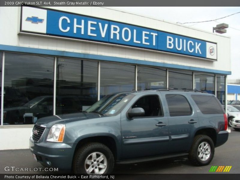 Stealth Gray Metallic / Ebony 2009 GMC Yukon SLT 4x4