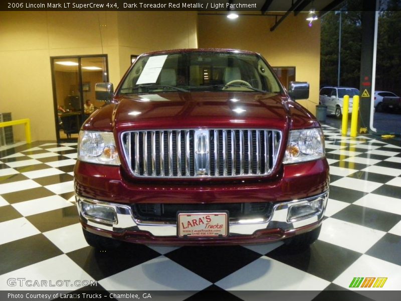 Dark Toreador Red Metallic / Light Parchment 2006 Lincoln Mark LT SuperCrew 4x4