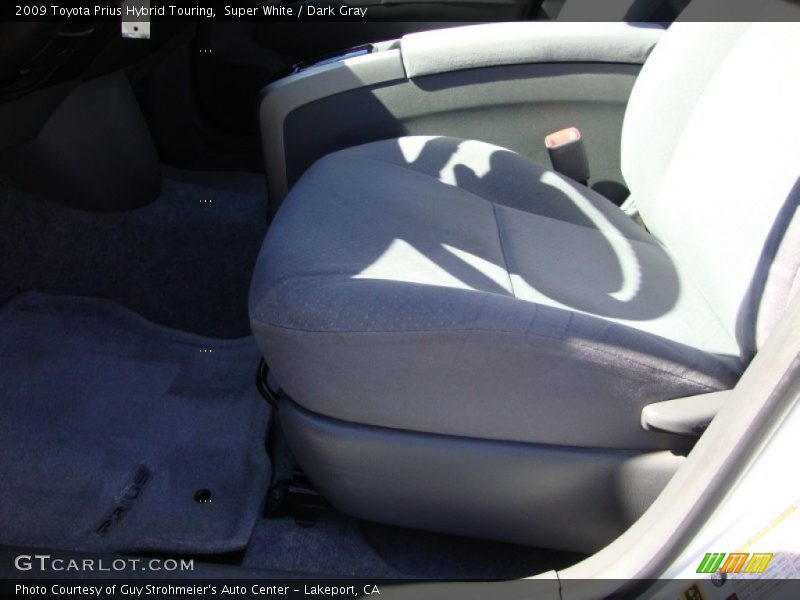 Super White / Dark Gray 2009 Toyota Prius Hybrid Touring