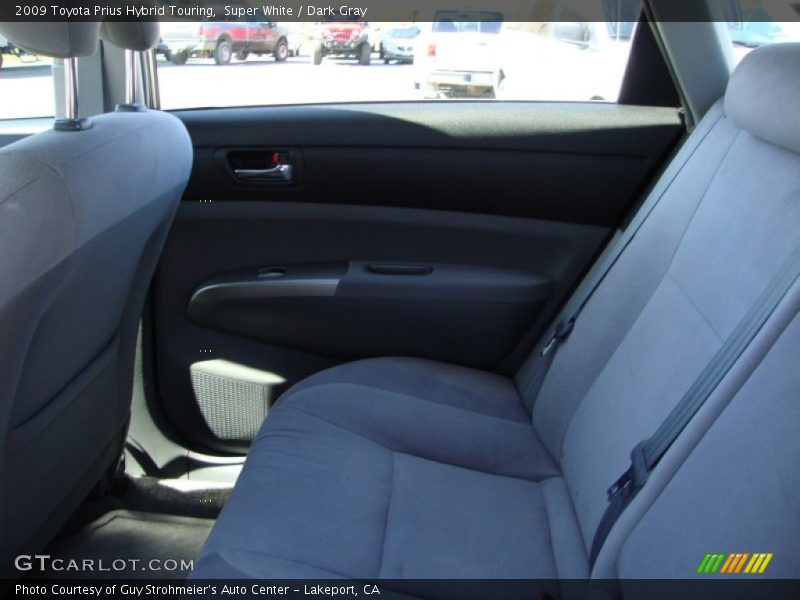 Super White / Dark Gray 2009 Toyota Prius Hybrid Touring