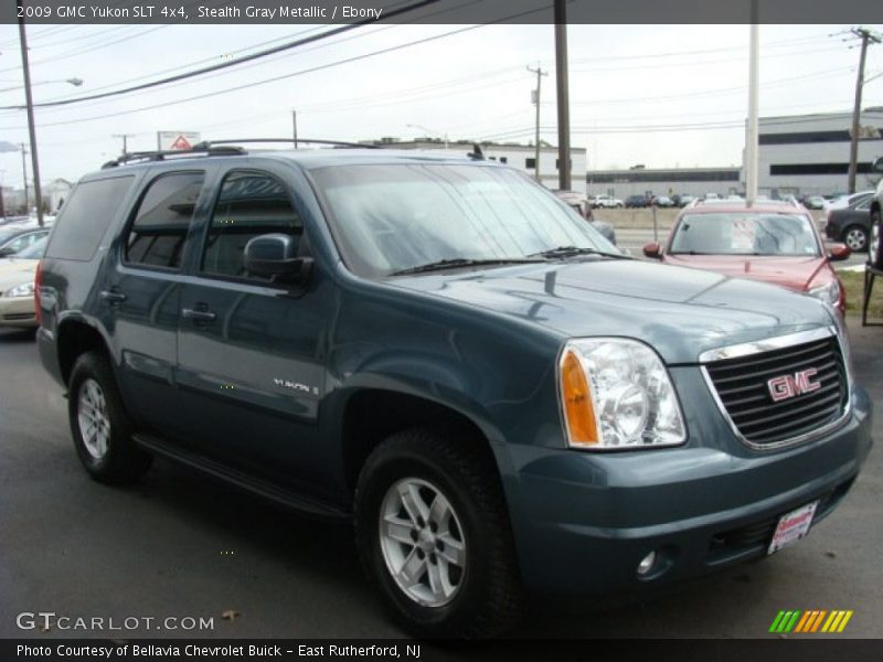 Stealth Gray Metallic / Ebony 2009 GMC Yukon SLT 4x4
