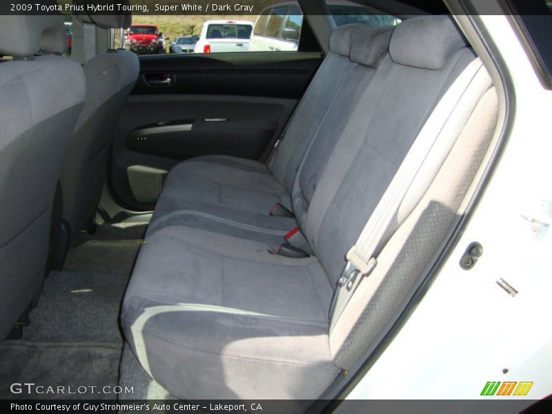 Super White / Dark Gray 2009 Toyota Prius Hybrid Touring
