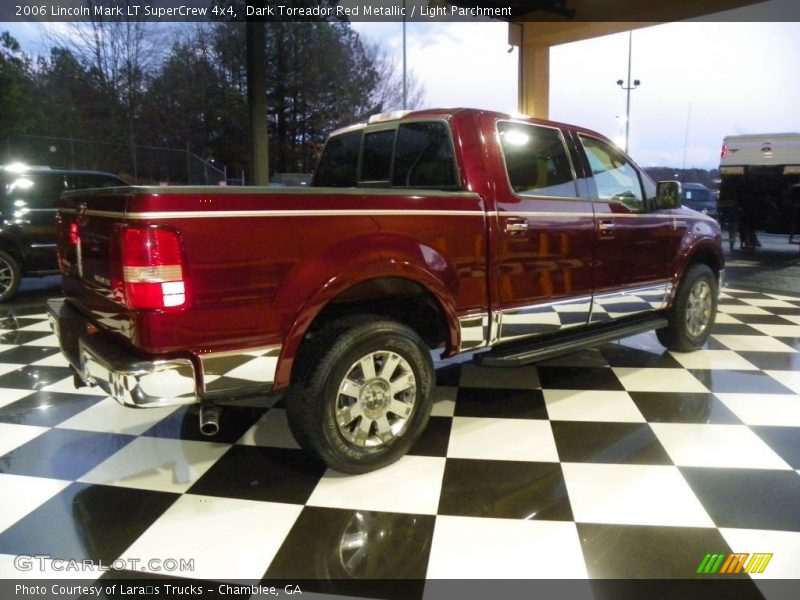 Dark Toreador Red Metallic / Light Parchment 2006 Lincoln Mark LT SuperCrew 4x4