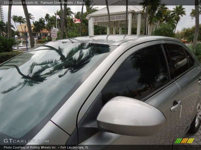 Platinum Silver Metallic / Black 2010 Suzuki Kizashi SE