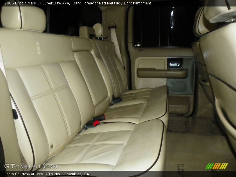 Dark Toreador Red Metallic / Light Parchment 2006 Lincoln Mark LT SuperCrew 4x4