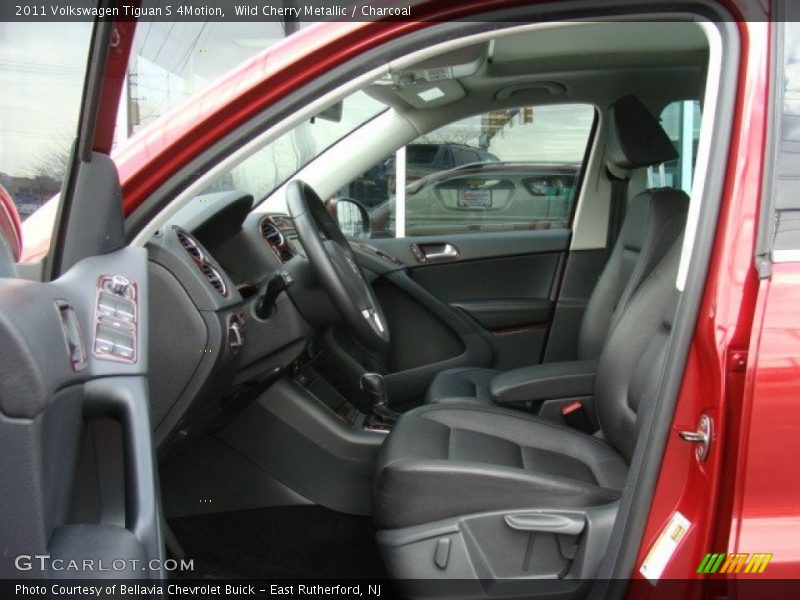 Wild Cherry Metallic / Charcoal 2011 Volkswagen Tiguan S 4Motion