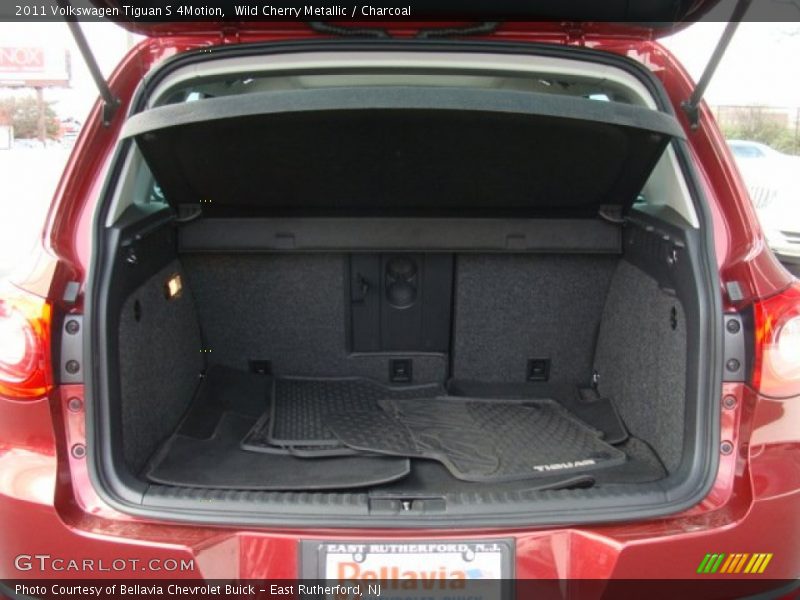 Wild Cherry Metallic / Charcoal 2011 Volkswagen Tiguan S 4Motion