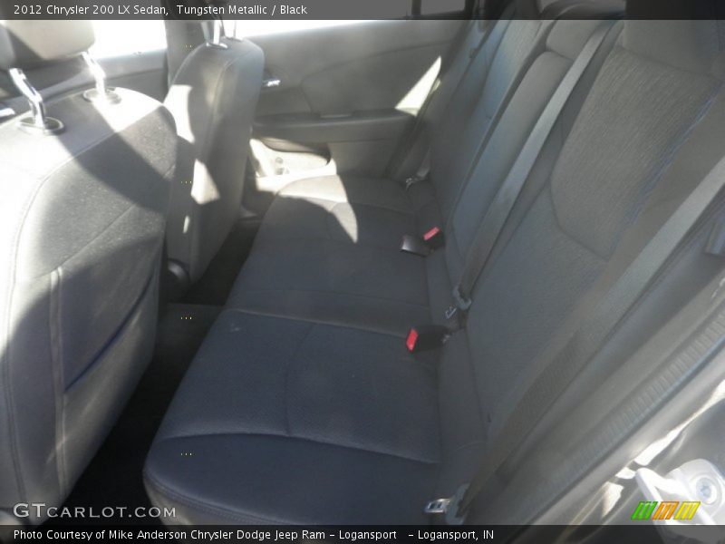 Tungsten Metallic / Black 2012 Chrysler 200 LX Sedan